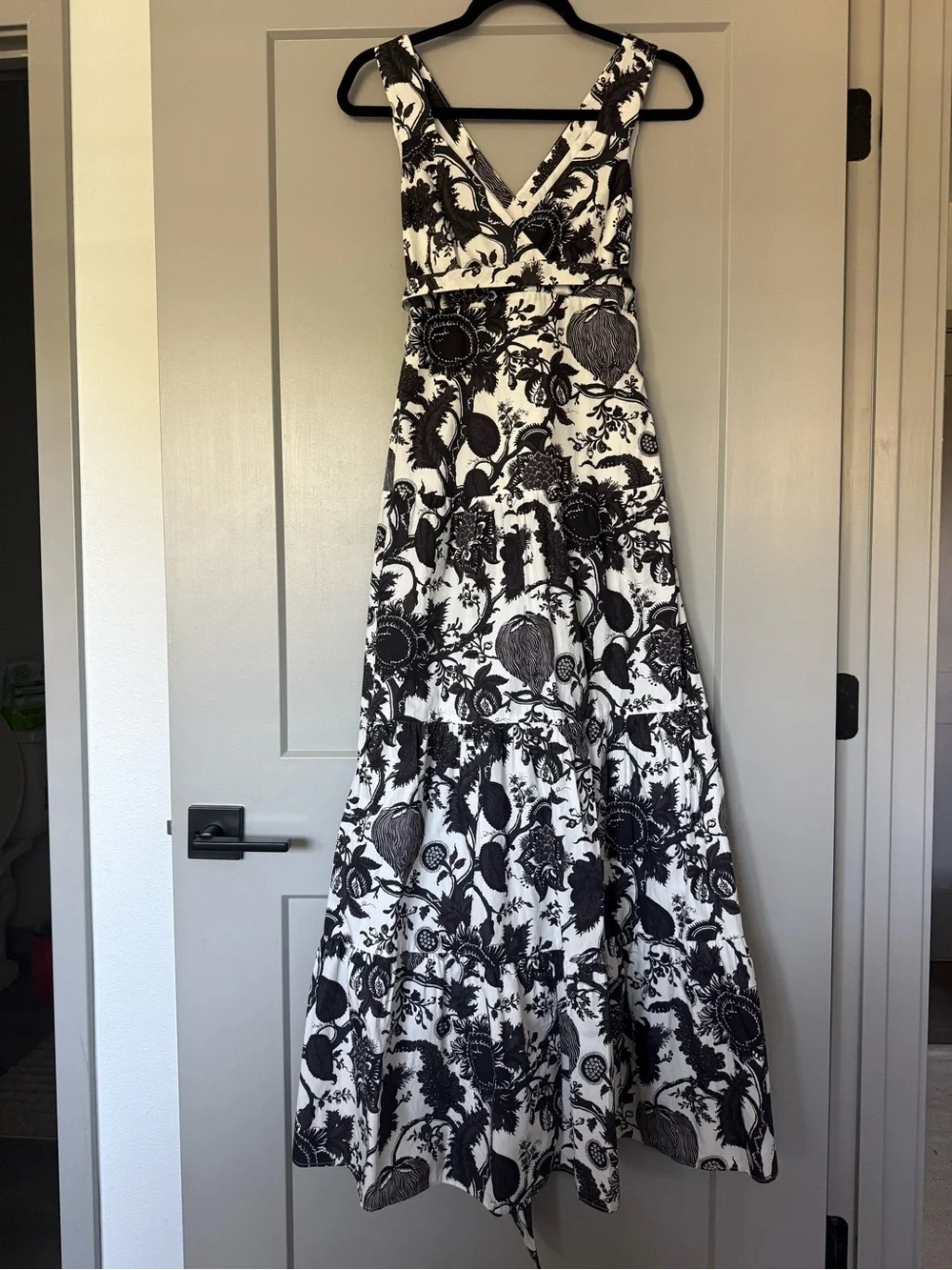 JCREW Tiered sleeveless maxi dress in Ratti® scarf paisley SIZE00 NWT
